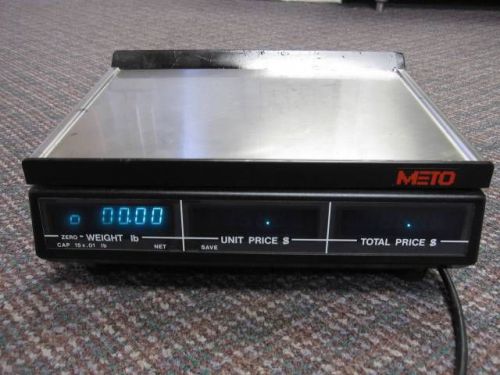 Esselte Moreau Meto Digital Electronic Scale Price Computing Deli Food Produce