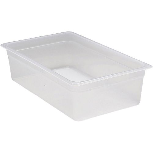 CAMBRO 1/1 GN FOOD PAN, 6&#034; DEEP, 6PK TRANSLUCENT 16PP-190