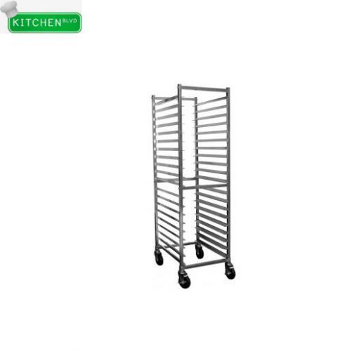 Knock down aluminum heavy duty pan rack for sale