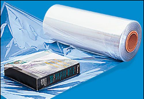 Shrink wrap film 12&#034; x 4370&#039; 60 gauge center fold polyolefin for sale