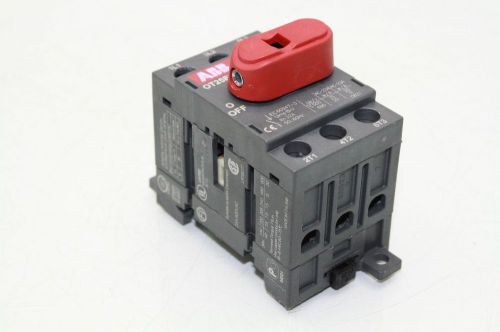 ABB OT25E3 Disconnect Switch Circuit Breaker 32A