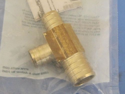 Watts LFP-1141 PEX Brass Tee-1&#034; X 3/4&#034; X 3/4&#034;