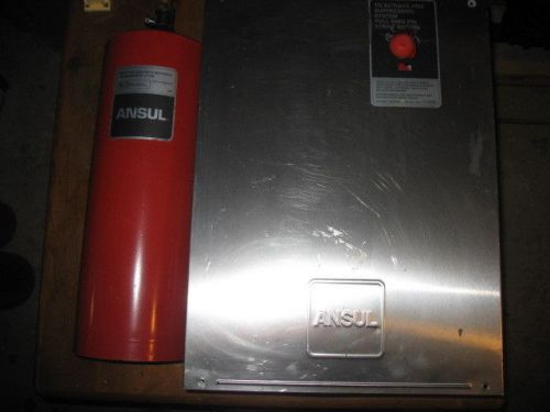 Ansul r102 system/tank 3 gallon for sale