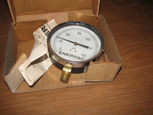 4012L Enerpac 0-300 psi 4&#034;dial lower mount standard gauge