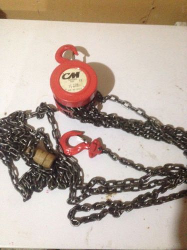 CM 1/2 Ton Come Along Chain Hoist 10ft