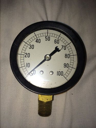 Vintage Marsh Instrument Company Pressure Guage Mint