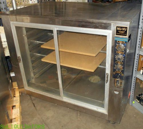 NU-VU  convection oven PRLOB-18 proofer