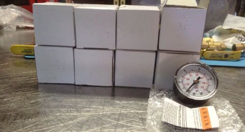 LOT OF (8)1 4FLZ7 PRESSURE GAUGE *NEW IN BOX*