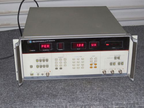 HP HEWLETT PACKARD MODEL 8161A PROGRAMMABLE PULSE GENERATOR