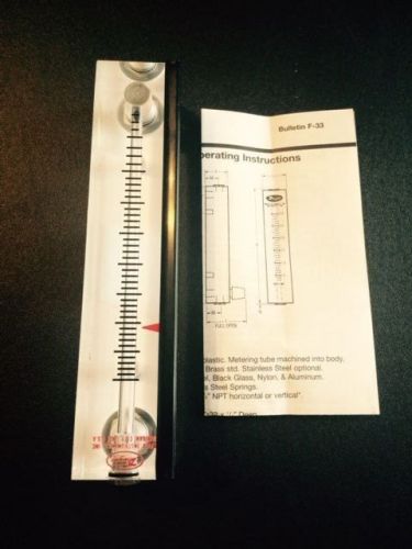 NEW DWYER VISI-FLOAT FLOWMETER SERIES VFB CAT. #: 55-195337-00