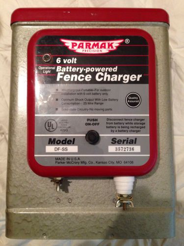 Vintage Fence Charger 6 Volt USA