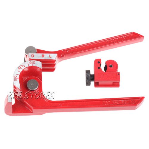 3in1 90°tube pipe bender 1/4 5/16 3/8 brake fuel pipe with mini tube cutter new for sale