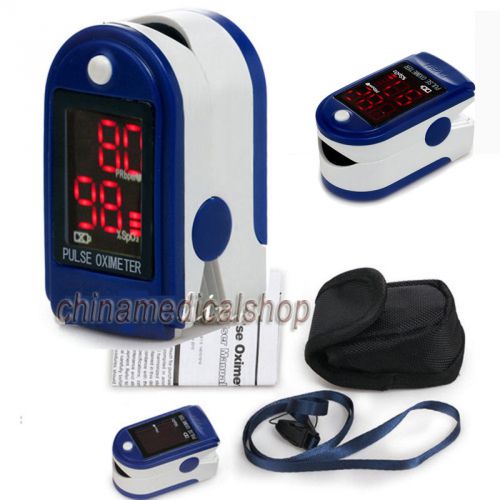 US seller Finger Tip Pulse Oximeter Blood Oxygen SpO2 Monitor FDA CE Approved