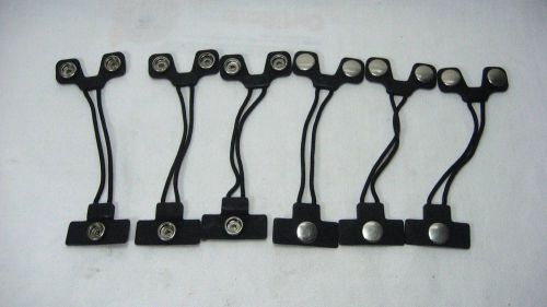 Lot of 6 ntn5827a belt snap clip portable radio hanger for sale