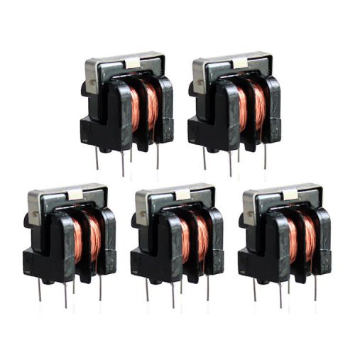 5pc common mode choke uu9.8 50mhmin toroid filter inductor choke coil high power