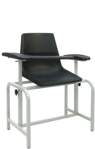 Winco 2571 blood drawing chair. black for sale