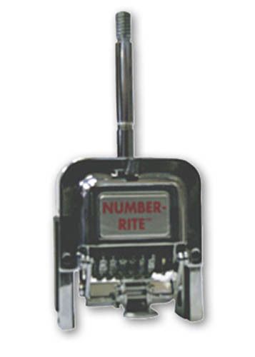 NEW- LasscoWizer Numbering Head W100-B: Roman Type