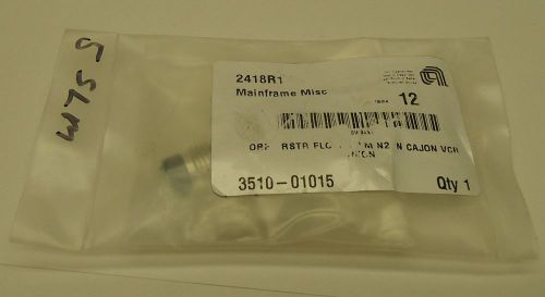 AMAT 3510-01015 MOTT Flow Restrictor  5 SLM @ 30PSI N2