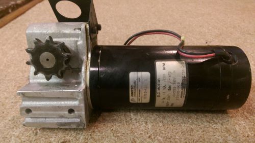 DC Motor with gear box  Portec 12712