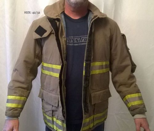 42x32 Jacket Coat Firefighter Bunker Fire Gear GLOBE GX-7