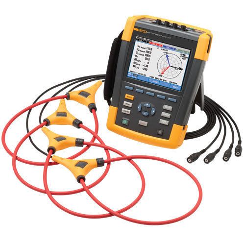 Fluke 434-II Series II Three-Phase Energy Analyzer.