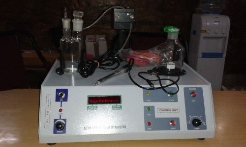 Auto Karl Fischer Titrimeter complete with burette &amp; all accessories free shippi