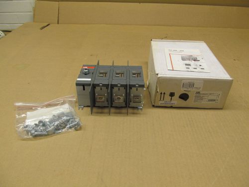 1 NIB ABB 1SCA022723R0220 200 AMP 3P 600 V DISCONNECT SWITCH