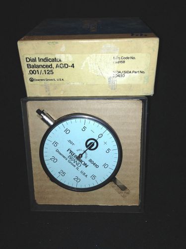 PRECISION BRAND DIAL INDICATOR BALANCED, AGD-4 .001/.125