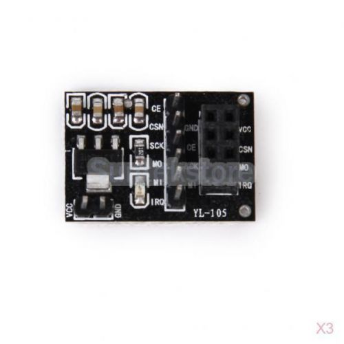 3 xdiy socket adapter plate board ams1117-3.3 for 8 pin nrf24l01 wireless module for sale