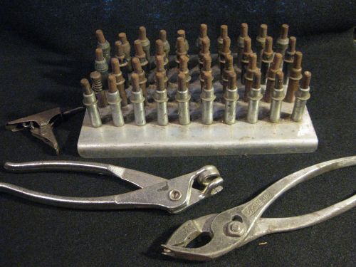 OLD  AIRCRAFT TOOLSSET  CAMLOC 4P3 PLIER / US TOOL / 40  WEDGELOCK FASTENERS