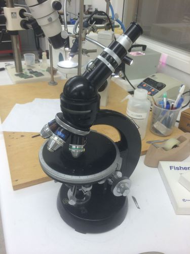 1960&#039;s Carl Zeiss Polarizing Microscope