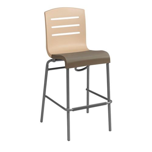 Grosfillex (us051413) domino resin indoor stacking barstool-set of 4 for sale