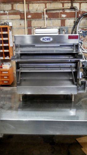 Acme mrs 24 stainless pizza dough roller  manufactured 7-11-06  very very nice!! for sale