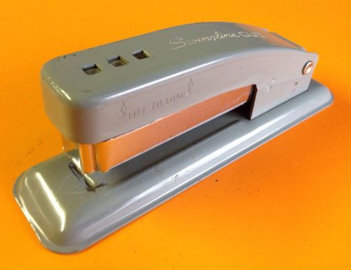 Vintage Swingline Cub Steel Grey Retro Art Deco Stapler