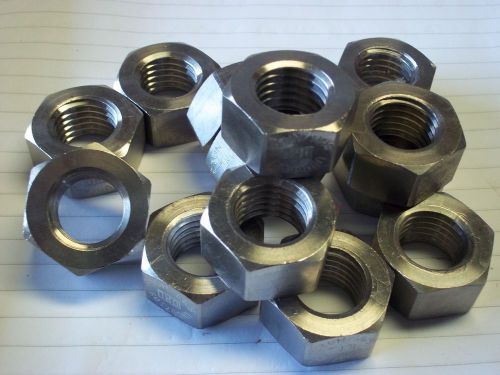 6 x m20 metric nuts, ni cu nickel alloy 400 [na13] monel marine navy nuts nut for sale