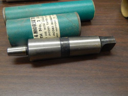 No. 4 Morse Taper with No. 2 Jacobs Taper Jacobs Original