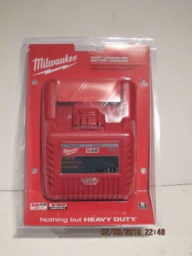 Milwaukee 48-59-2819, 28V Charger for M28&amp;V28 Lithium-Ion Batts. FREE SHP NISRP