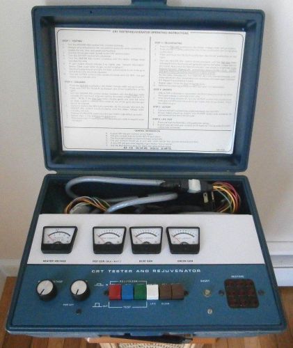 VINTAGE HEATHKIT CRT IT-5230 Tester and Rejuvenator TUBE TESTER