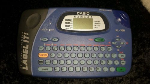 Casio Label it printer KL-100 for parts