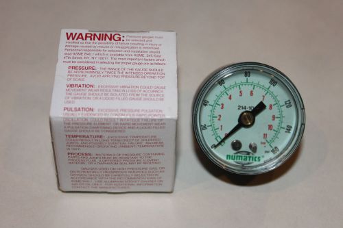 Brand New!!! Numatics P/N: 214-103A 160 psi Air Pressure Gauge