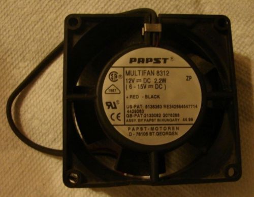 PAPST 8312 HL 12V DC FAN