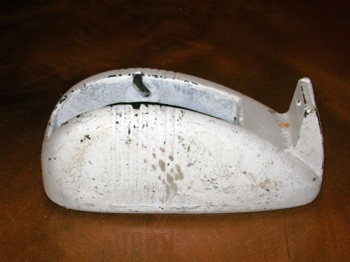 Vintage Cast Iron 3M Scotch Large Industrial Tape Dispenser Art Deco Whale Tail