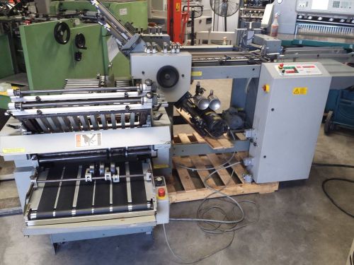 BAUM 2020 FOLDER, BAUM USA PAPER FOLDER, RIGHT ANGLE, EXLT ROLLERS, STAHL, MBO