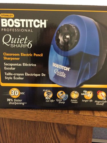 NEW Bostitch Quiet Sharp 6 Electric Pencil Sharpener w/