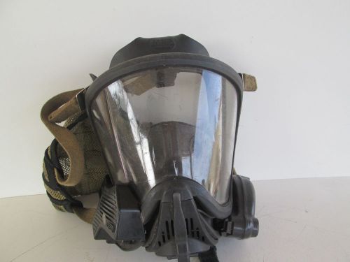 MSA MMR Ultra Elite FireHawk SCBA Full Face mask HUD / Voice Amplifier MED #8