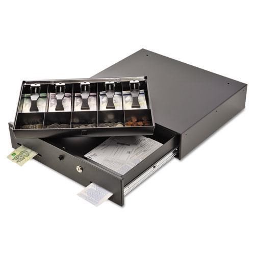 NEW MMF 225106001 Alarm Alert Steel Cash Drawer w/key/Push-Button Release Lock,