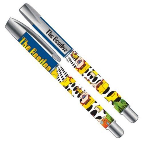 The Beatles Yellow Submarine Sea Of Holes Official New Blue Gel Pen