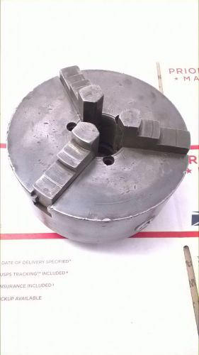 6inch Metal Chuck 4 1/4&#034; 3-Jaw with Back Plate Lathe Mill