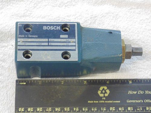 BOSCH HYDRAULIC 171 Pmax 315 Pv 160 0 811 104 100 INJECTION MOLDING LATHE CNC