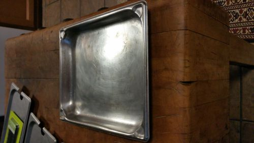 4 Volrrath Super Pan 1.5in half pan steam table